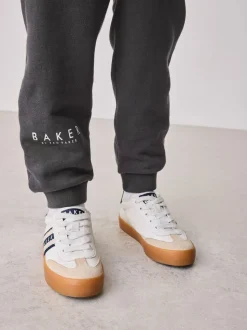 Jaune citron - Baker by Ted Baker Ensemble sweat-shirt et jogging graphique surdimensionné