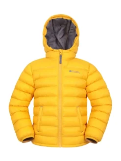 Jaune clair - Veste matelassée imperméable Mountain Warehouse Seasons II enfant