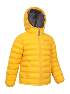 Jaune clair - Veste matelassée imperméable Mountain Warehouse Seasons II enfant