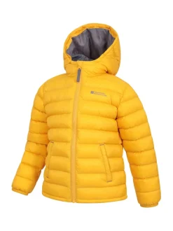 Jaune clair - Veste matelassée imperméable Mountain Warehouse Seasons II enfant