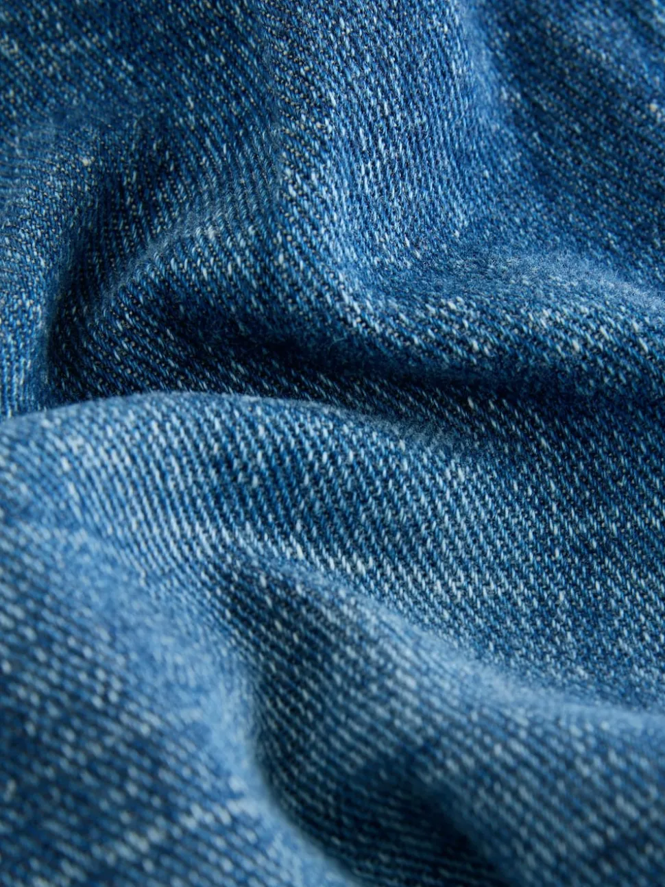 Jean bleu moyen - Jeans à plis (3mths-7yrs)