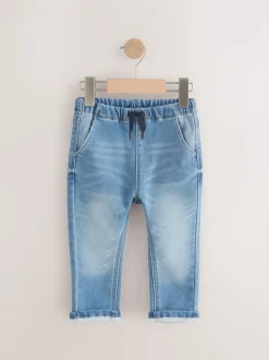 Jean délavage moyen - Jeans Pull-On Super Doux Avec Extensible (3mths-7yrs)