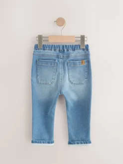 Jean délavage moyen - Jeans Pull-On Super Doux Avec Extensible (3mths-7yrs)