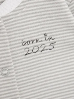 JoJo Maman Bébé Born In 2025 2- Dors-bien et veste en velours à pieds