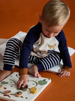 JoJo Maman Bébé Character Pyjama en jersey appliqué