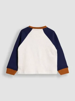 JoJo Maman Bébé Character Pyjama en jersey appliqué