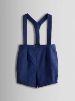 JoJo Maman Bébé ensemble chemise et Shorts grand-père 2 pièces