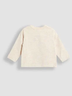 JoJo Maman Bébé 2-ensemble salopette et haut en velours côtelé brodé