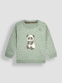 Jojo Maman Bébé Ensemble Sweat-shirt et pantalon Cosy Panda Bébé