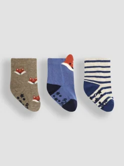 JoJo Maman Bébé 3-Lot Chaussettes