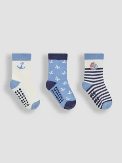 Jojo Maman Bébé 3Lot de chaussettes imprimées