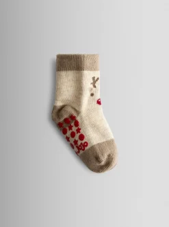 JoJo Maman Bébé 3-Lot Noël Chaussettes extra épais