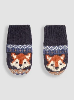 Jojo Maman Bébé Moufles à motif Fair Isle