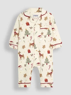 JoJo Maman Bébé Noël Renne Character Pyjama en jersey douillet