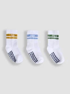 Jojo Maman Bébé Paquet de 3chaussettes côtelées
