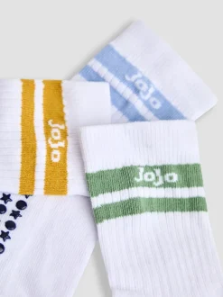 Jojo Maman Bébé Paquet de 3chaussettes côtelées