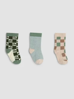 Jojo Maman Bébé 3{Paquet de chaussettes tracteur