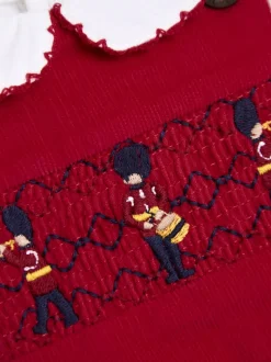 Jojo Maman Bébé 2-Pieces Ensemble salopette et body smockés