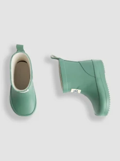 kaki - Bottes de bien-être JoJo Maman Bébé courtes doublées et confortables