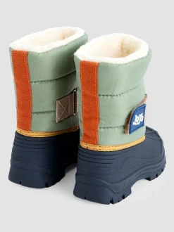 kaki - Bottes de neige JoJo Maman Bébé confortables
