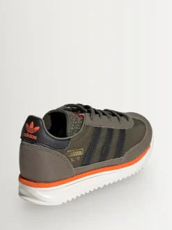 Kaki/noir - Baskets adidas Originals SL 72 RS à lacets élastiques