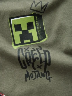 Kaki/vert - T-shirt Minecraft Bag (3-16ans)