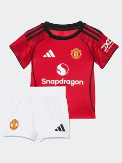 Kit domicile adidas Bébé Kids Manchester United 25/26