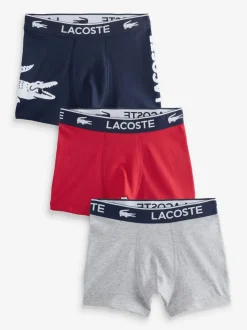 Lacoste 3 boxers graphiques