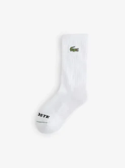 Lacoste 6 Lot Chaussettes en Coton Col rond