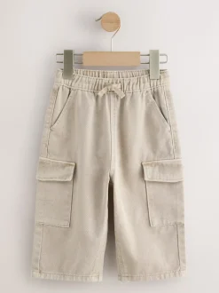 Lavé à la pierre - Pantalon cargo ample (3mois-7ans)