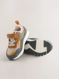 Lion Marron - Entraîneurs en dentelle élastique