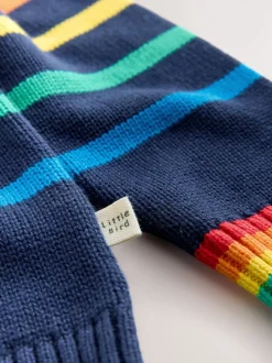 Little Bird by Jools Oliver Pull zippé en maille à manches longues 1/4