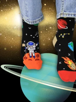 Lot 3 chaussettes United Odd Chaussettes Space Explorer
