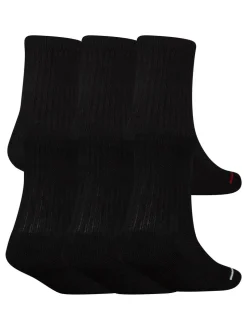 Lot de 6 paires de chaussettes Jordan Legend Crew noires
