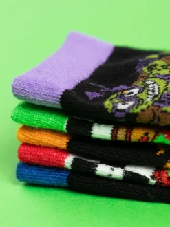 Lot de 5 paires de chaussettes Vanilla Underground Teenage Mutant Ninja Turtles