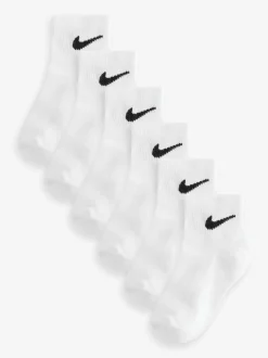 Lot de 6 paires de chaussettes mi-hautes Nike enfant