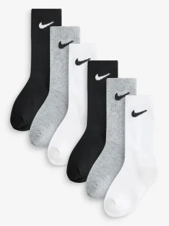 Lot de 6 paires de chaussettes mi-hautes Nike Little enfant