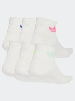 Lot de 6 paires de socquettes Adidas Originals pour enfant