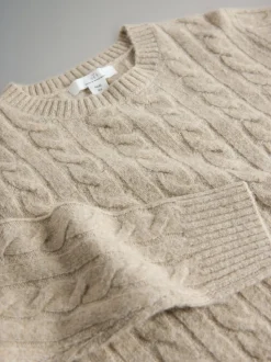 Lot de 2 Pulls The Set en maille Torsade