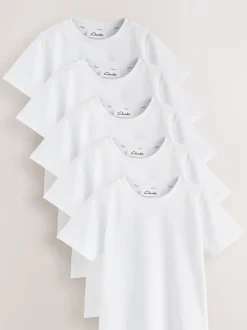 Lot de 5 t-shirts de sport Clarks unisexes