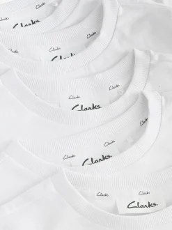 Lot de 5 t-shirts de sport Clarks unisexes