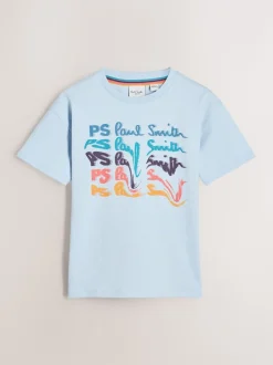 Lot de 3 T-shirts Paul Smith Junior Graphique bleu/blanc/noir