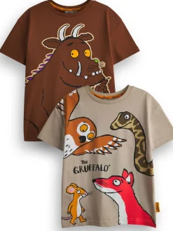Lot de 2 t-shirts Vanilla Underground Gruffalo