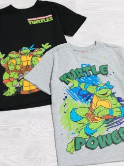 Lot de 2 t-shirts Vanilla Underground Multi Teenage Mutant Ninja Turtles