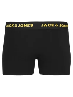 Lot deJACK & JONES JUNIOR boxers noirs à logo 7