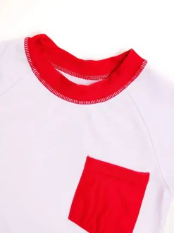 Maillot de bain Soliswim Rash Guard blanc