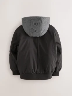 Manteau Baker by Ted Baker bomber rembourré résistant à la douche noir