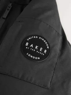 Manteau Baker by Ted Baker bomber rembourré résistant à la douche noir