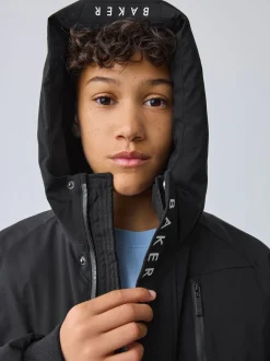 Manteau Baker by Ted Baker bomber rembourré résistant à la douche noir