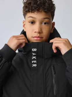 Manteau Baker by Ted Baker bomber rembourré résistant à la douche noir